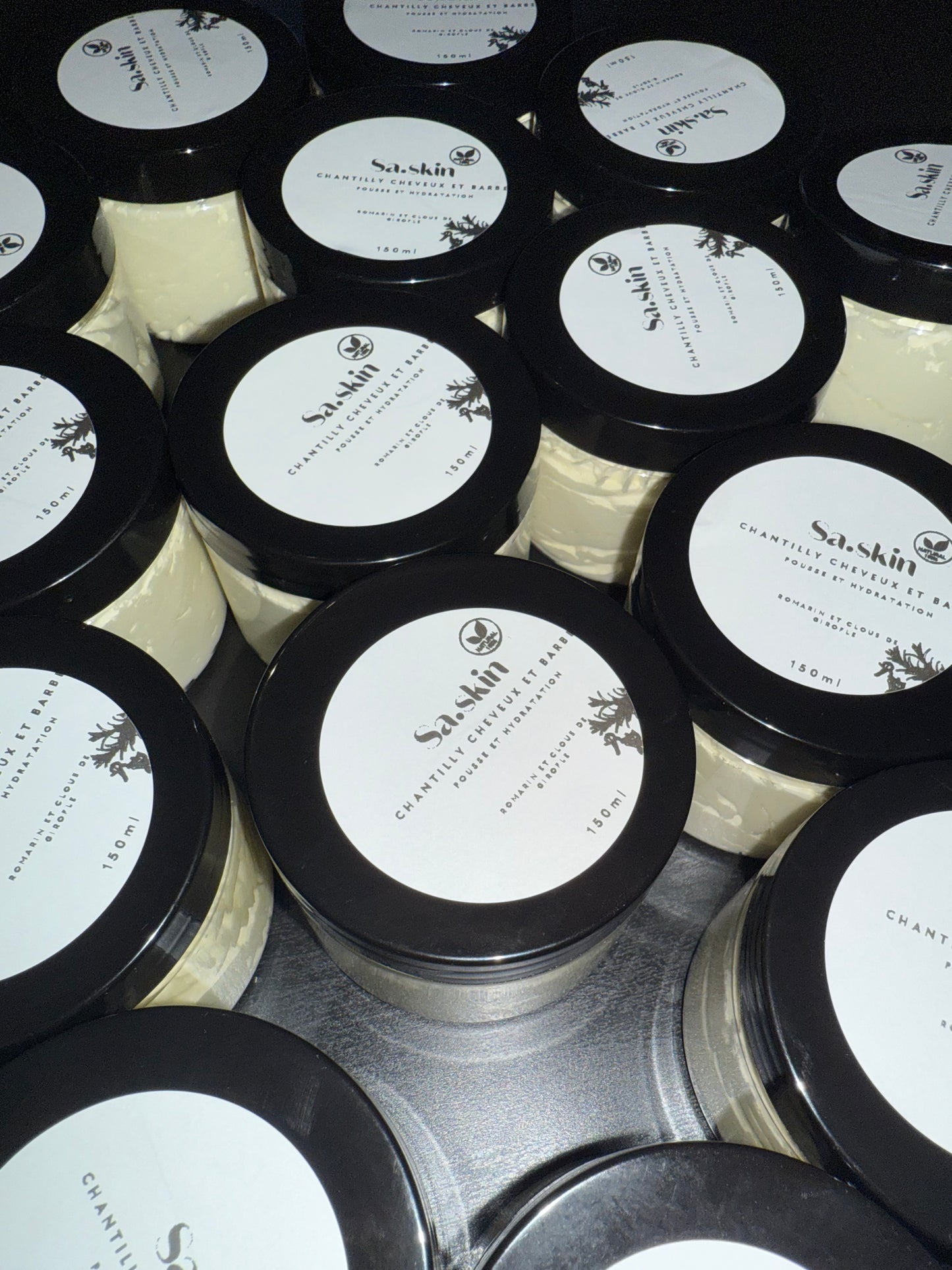 Chantilly et savon